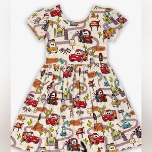 Little sleepies cars dress